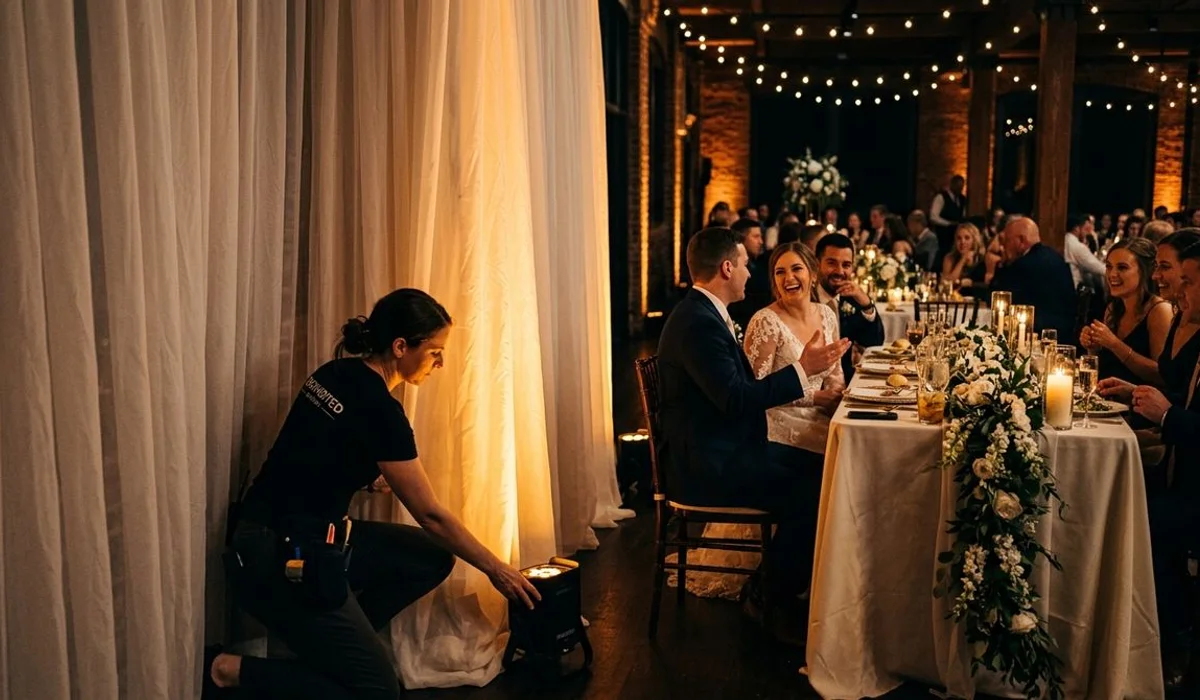 Wedding & Cultural Lighting — process detail